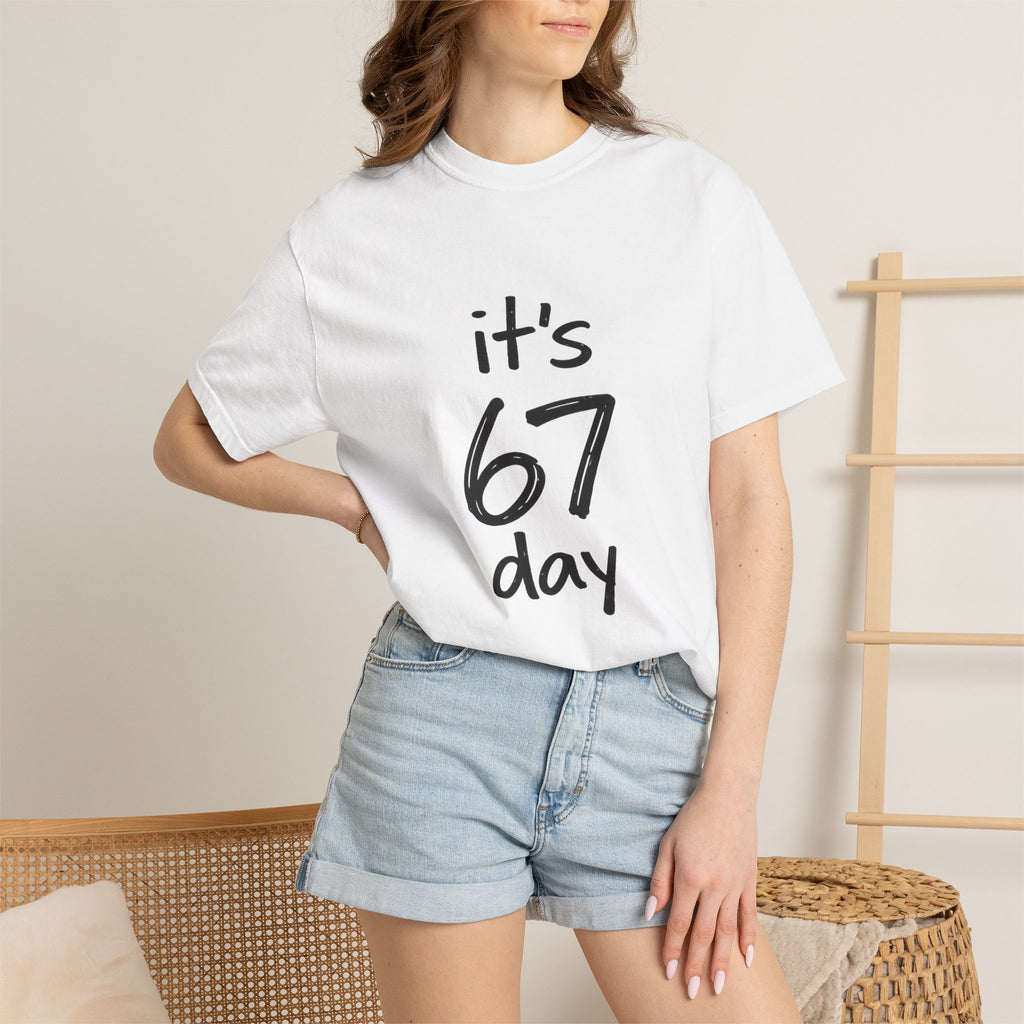 Limited Edition Official 67 Day 
Handwritten Number Graphic Tee