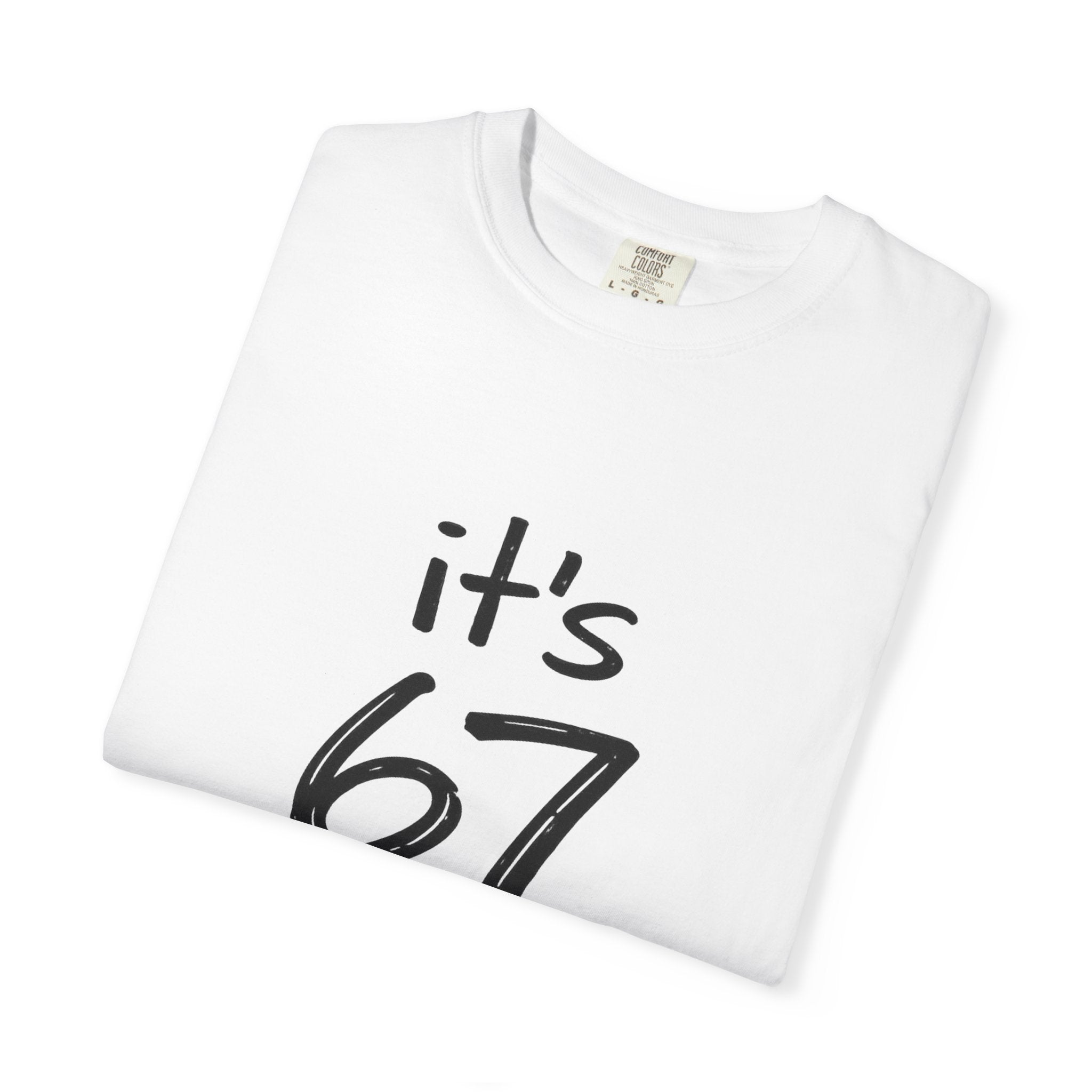 Limited Edition Official 67 Day 
Handwritten Number Graphic Tee